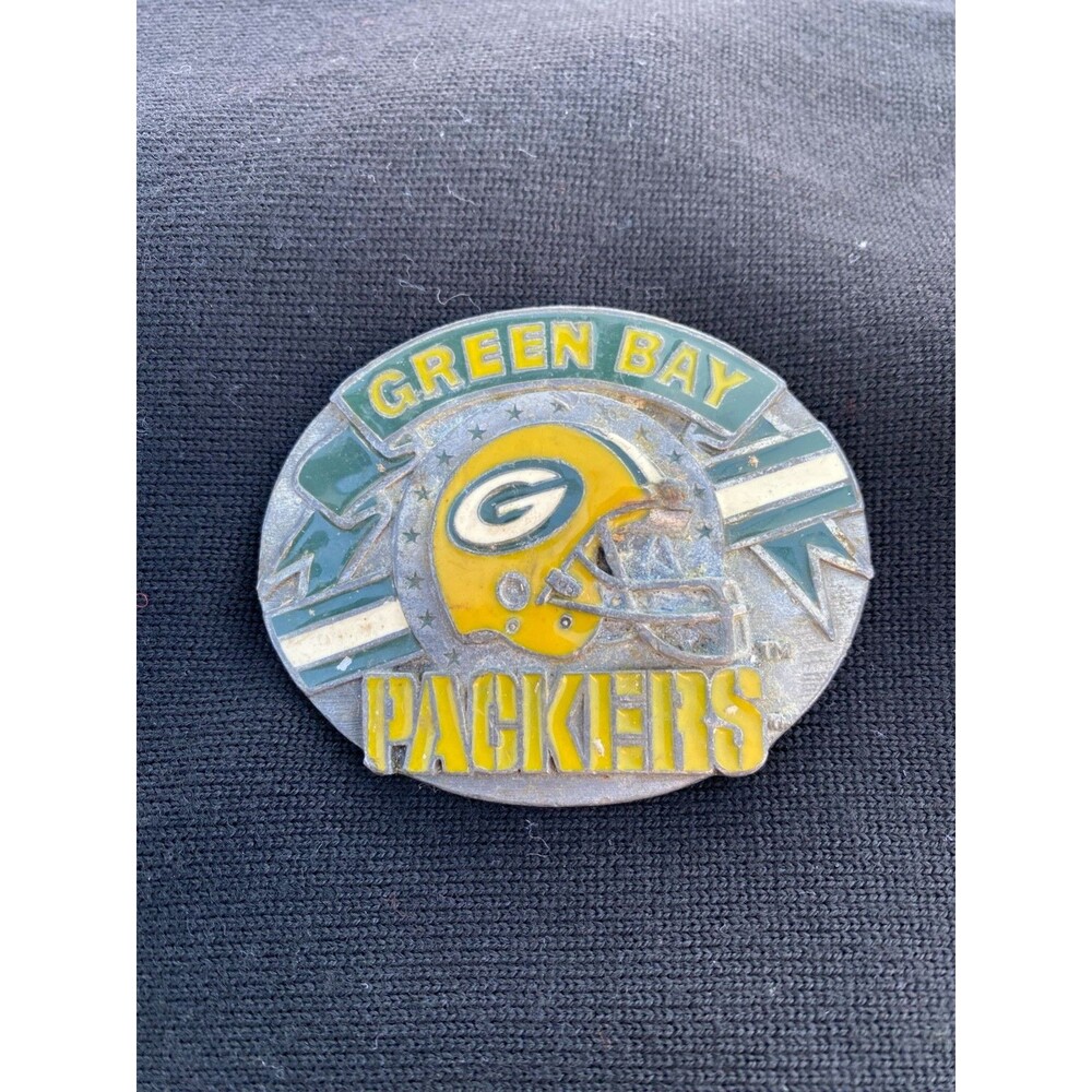 VINTAGE SISKIYOU GREEN BAY PACKERS 1993 LIMITED EDITION BELT BUCKLE #/10000
